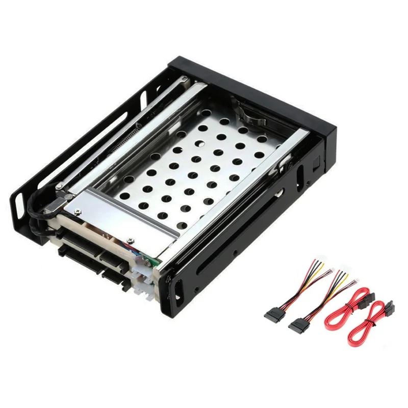 2.5 Inch Ssd Hdd Behuizing Lade 2-Bay Disk Drive Sata Floppy Drive Behuizing Harde Schijf Behuizing Extractiebox