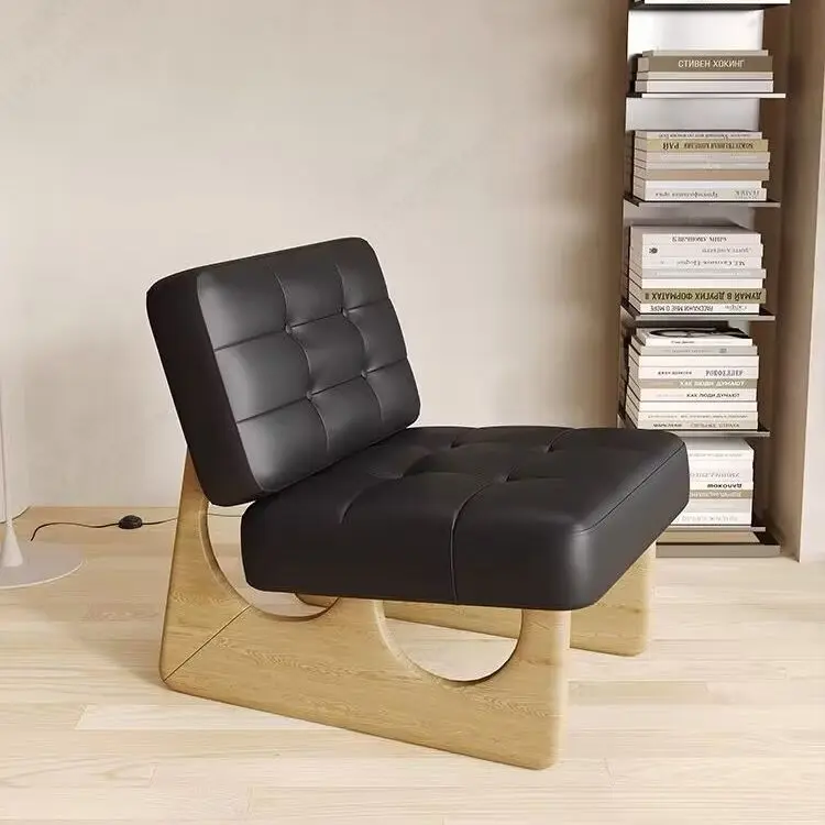 Canapé simple minimaliste moderne, chaise nordique de célébrité d'internet, petit appartement, chaise de loisirs paresseuse, expression