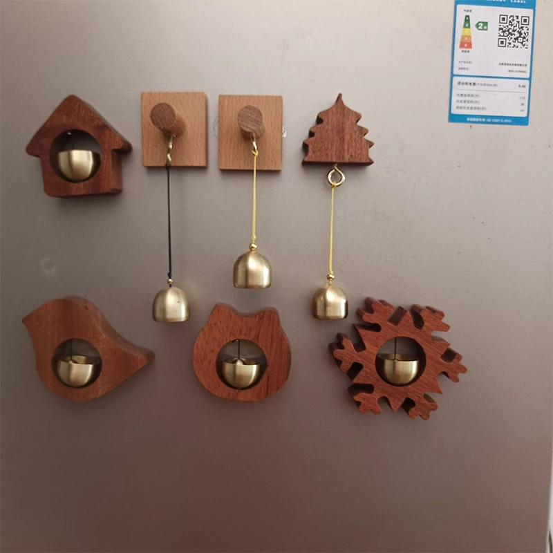 Door Opening Wind Chime Door Bell Garden Home Decor Gift Wooden Door Bell Shopkeeper Bell Hanging Decorative Delightful Sound