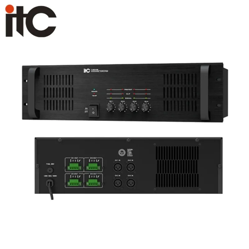 Sistema PA ITC a 16 zone Audio elettronico Indirizzo pubblico Sistema audio professionale Altoparlante Interfono IP Soluzione sistema PA per chiesa scolastica