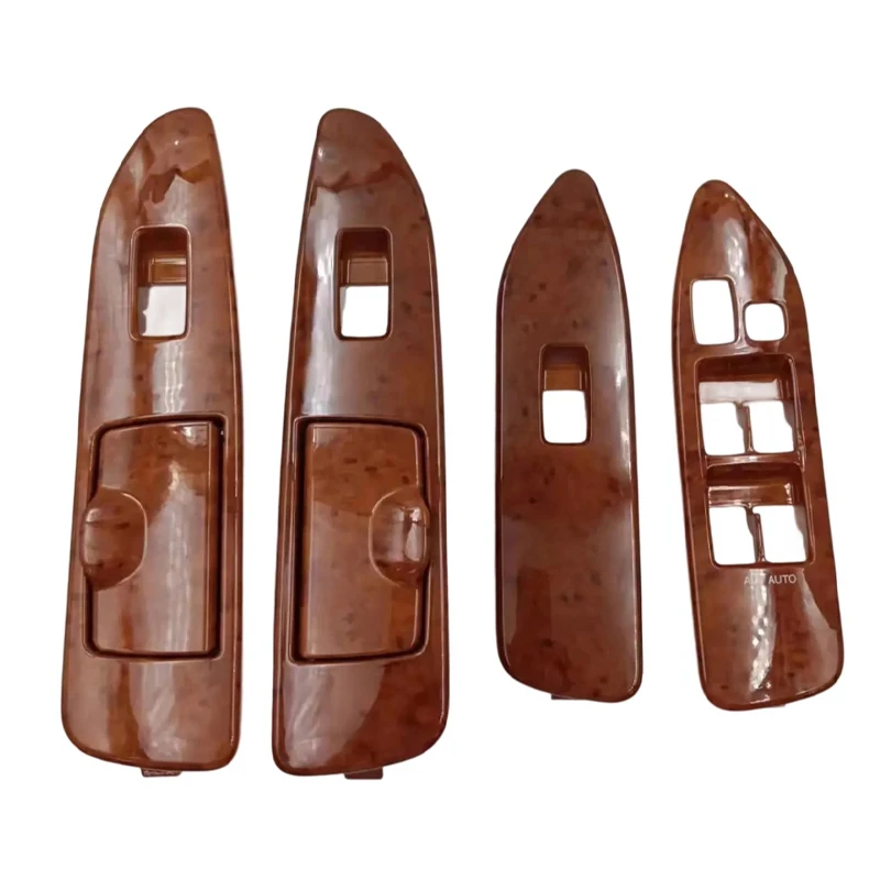 

Intelligent Library For Land Cruiser FJ100 Lc100 98-07 Interior Accessory Wooden Door Inner Panel Cover Window Switch Arm