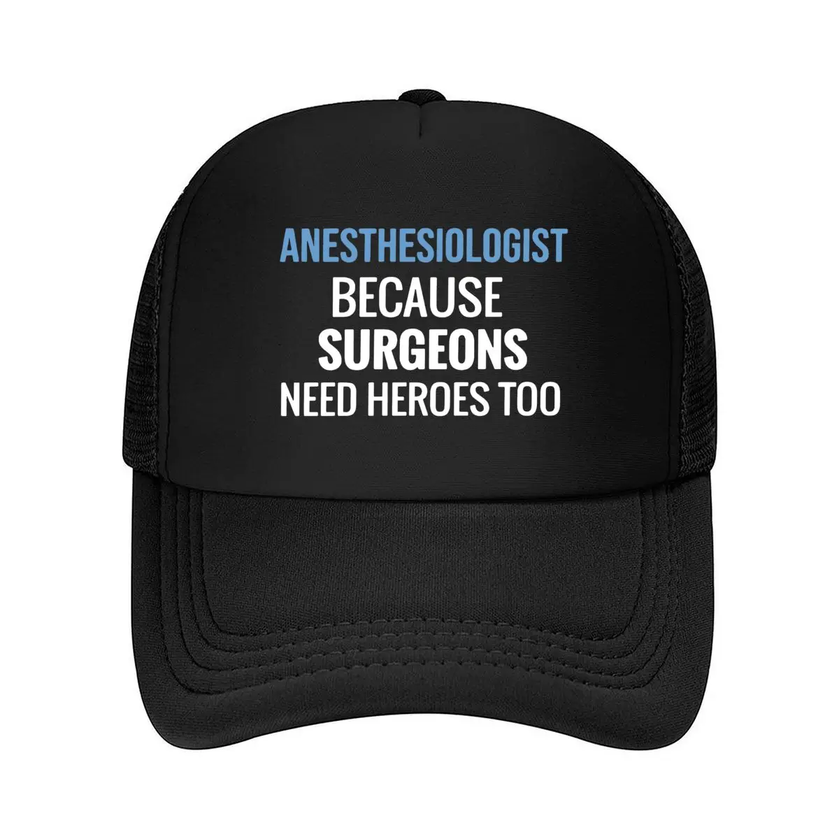 Anesthesiologist Medical - Inspired, Profession Pride Design Mesh Baseball Cap