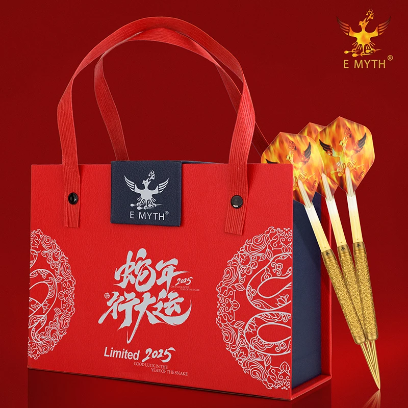 

EMYTH Suanni Limited Edition 3pcs/Set 25g 90% Tungsten Barrel Durable Metal Tip Professional Tournament-Grade Darts