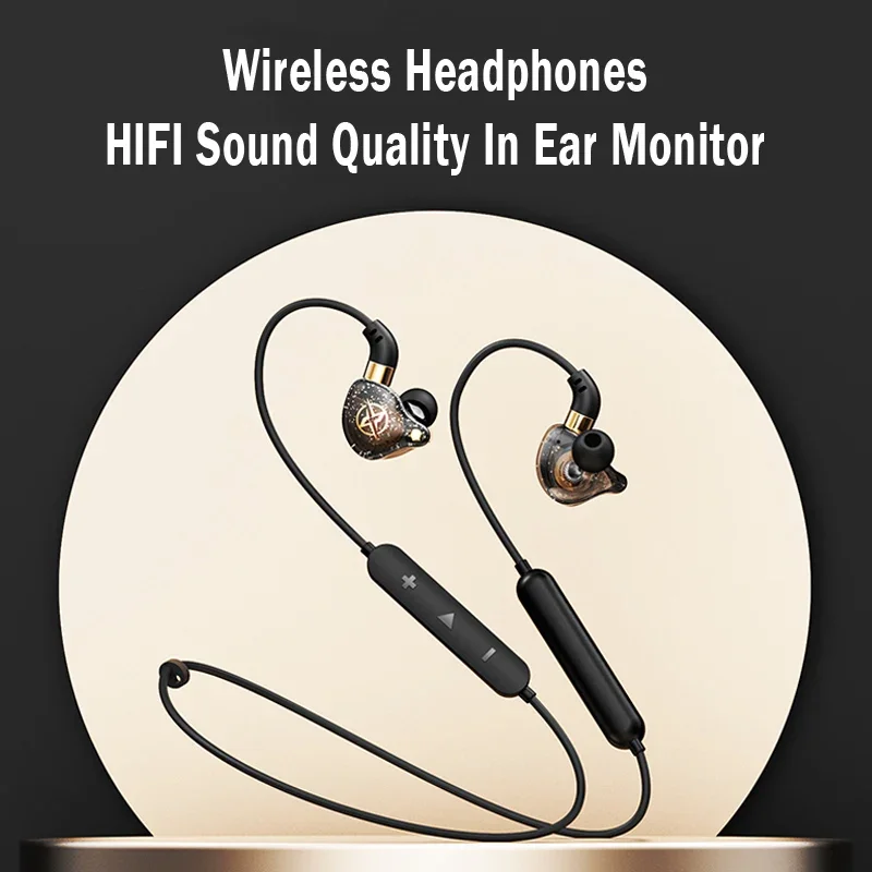 Wireless Bluetooth Headphones Neckband Earphone In Ear Monitor With Mic HIFI Bass Auriculares High Quality Headset Sport