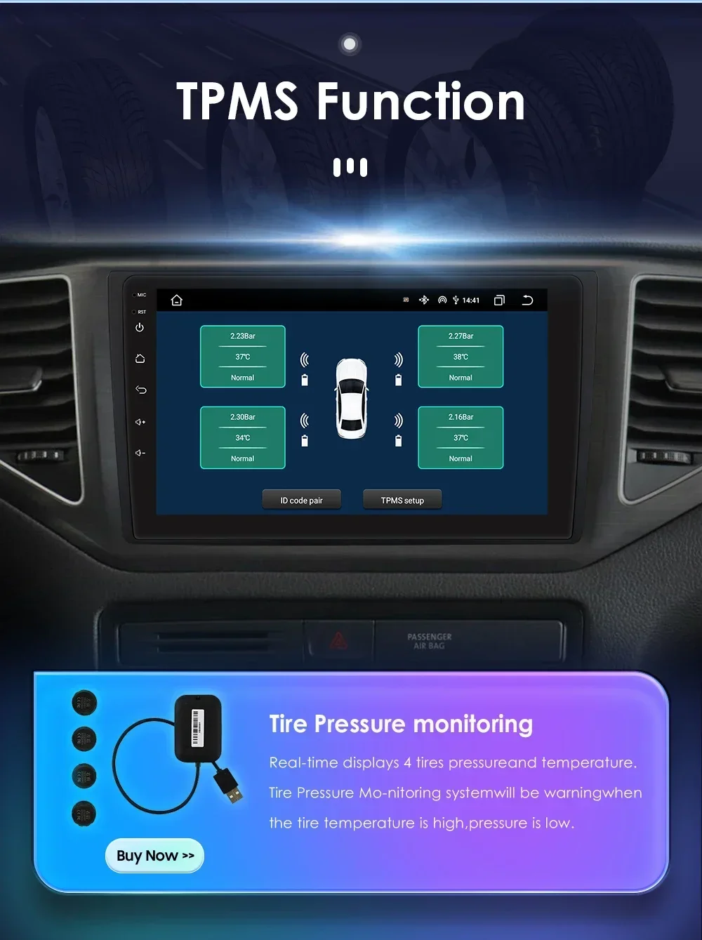 Carplay 4G 9" Car Radio Android for VW MQB Polo Plus T-Cross Zoals T-Kruis T-Roc Tharu Sagitar Multimedia Player GPS 2Din Stereo