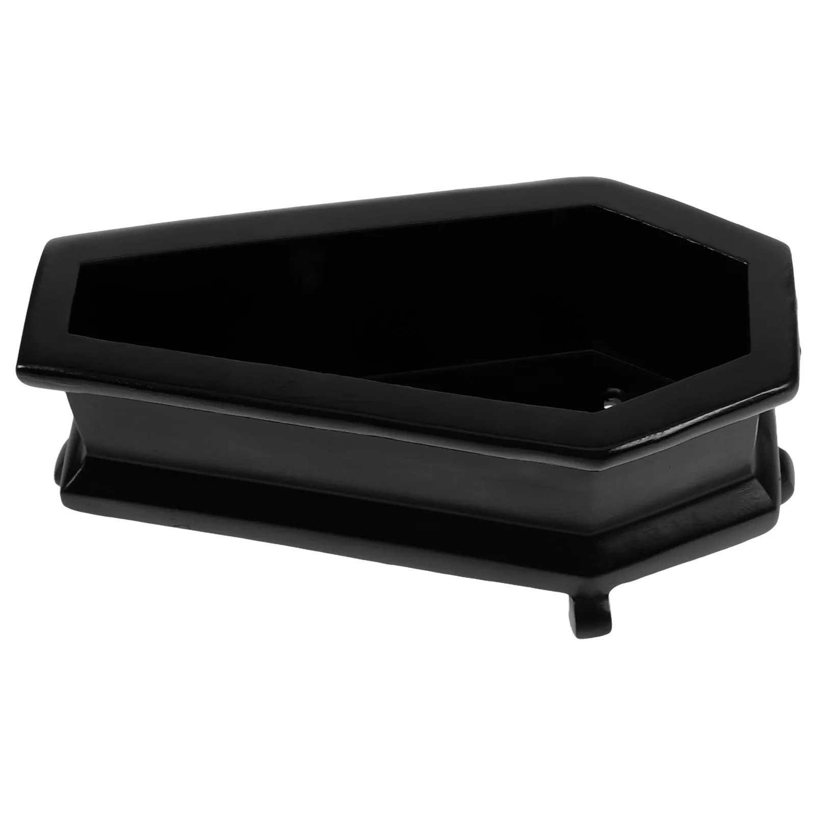 

Coffin Shape Flower Pot Modern Decorative Planter Resin Craft Cactus Bonsai Pot Vintage Home Table Centerpiece