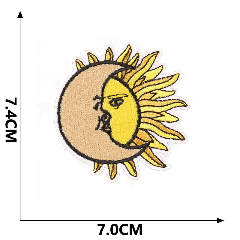 Patches für Jacken, Outdoor-Kleidung, Meereswellen, Naturlandschaft, Walstreifen, Parches, zum Aufbügeln, bestickter Stich, DIY-Designer, zum Aufnähen – Detail 26