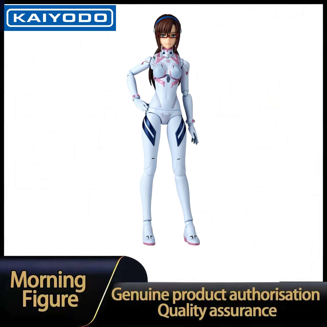 

In Stock KAIYODO Revoltech EVA FINAL Makinami Mari Illustrious Ultra Deep Diving Pressure Resistant Test Combat Suit Action