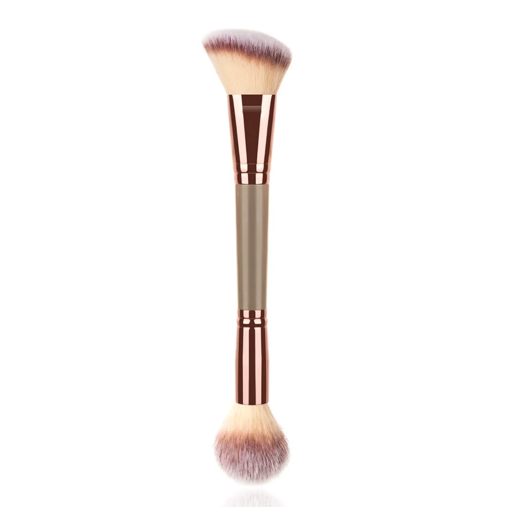 1PC Foundation Make-Up Pinsel Dual Kopf Runde Concealer Pinsel oder Flüssige Creme Rouge Blending Poliert Concealer Dual Side HEIßER VERKAUF