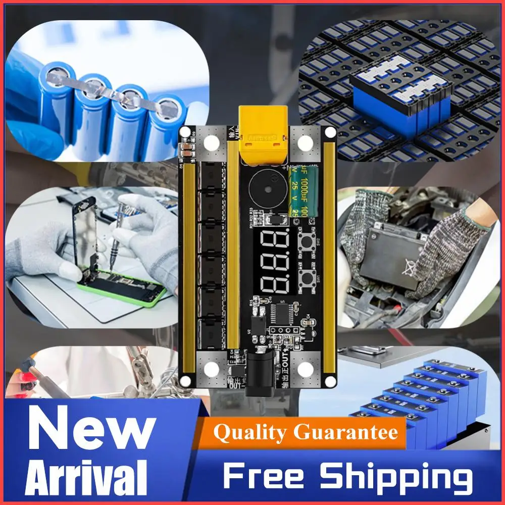 

Плата управления сварочным аппаратом GX591 с цифровым дисплеем, 12В, портативный мини-сварочный аппарат, 99 регулировок, для аккумуляторов 18650