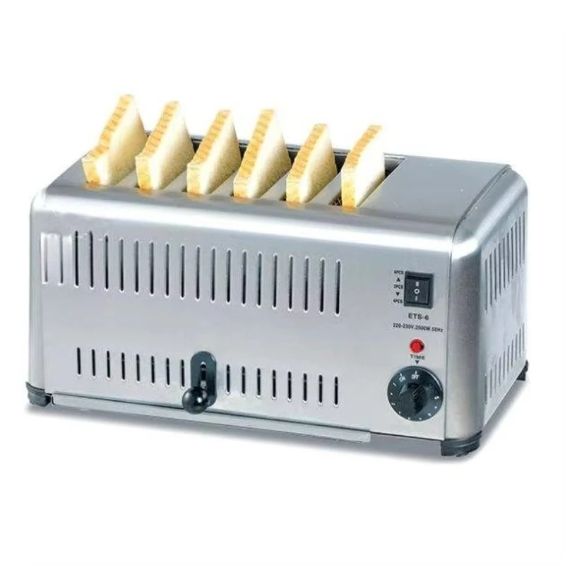 

Commercial Portable Stainless Steel Automatic Toaster Efficient and Uniform Heating Slicing