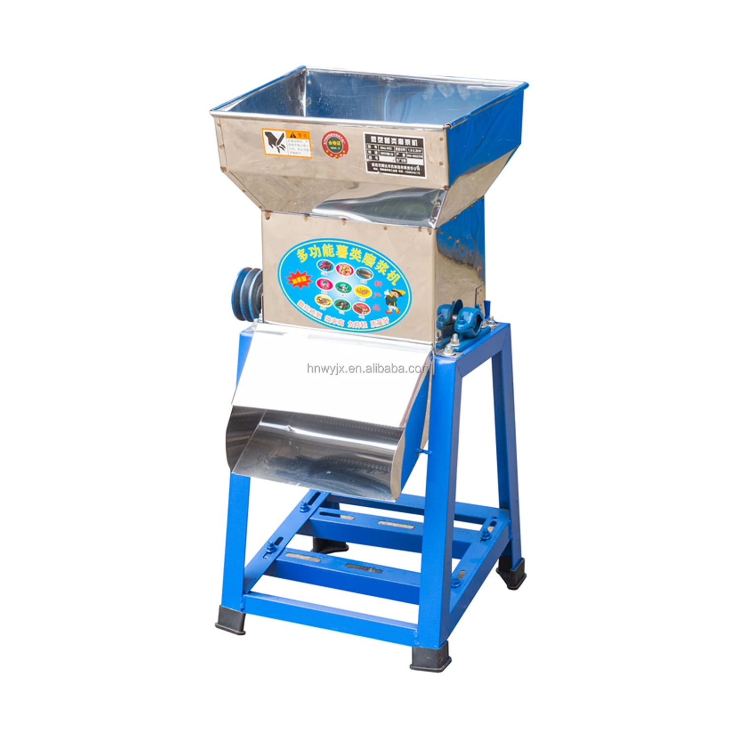 

WeiYan 220V Stainless Steel Potato & Sweet Potato Starch Maker Wet/Dry Grinder for Rice Corn Cassava-41KG 1 Year Warranty