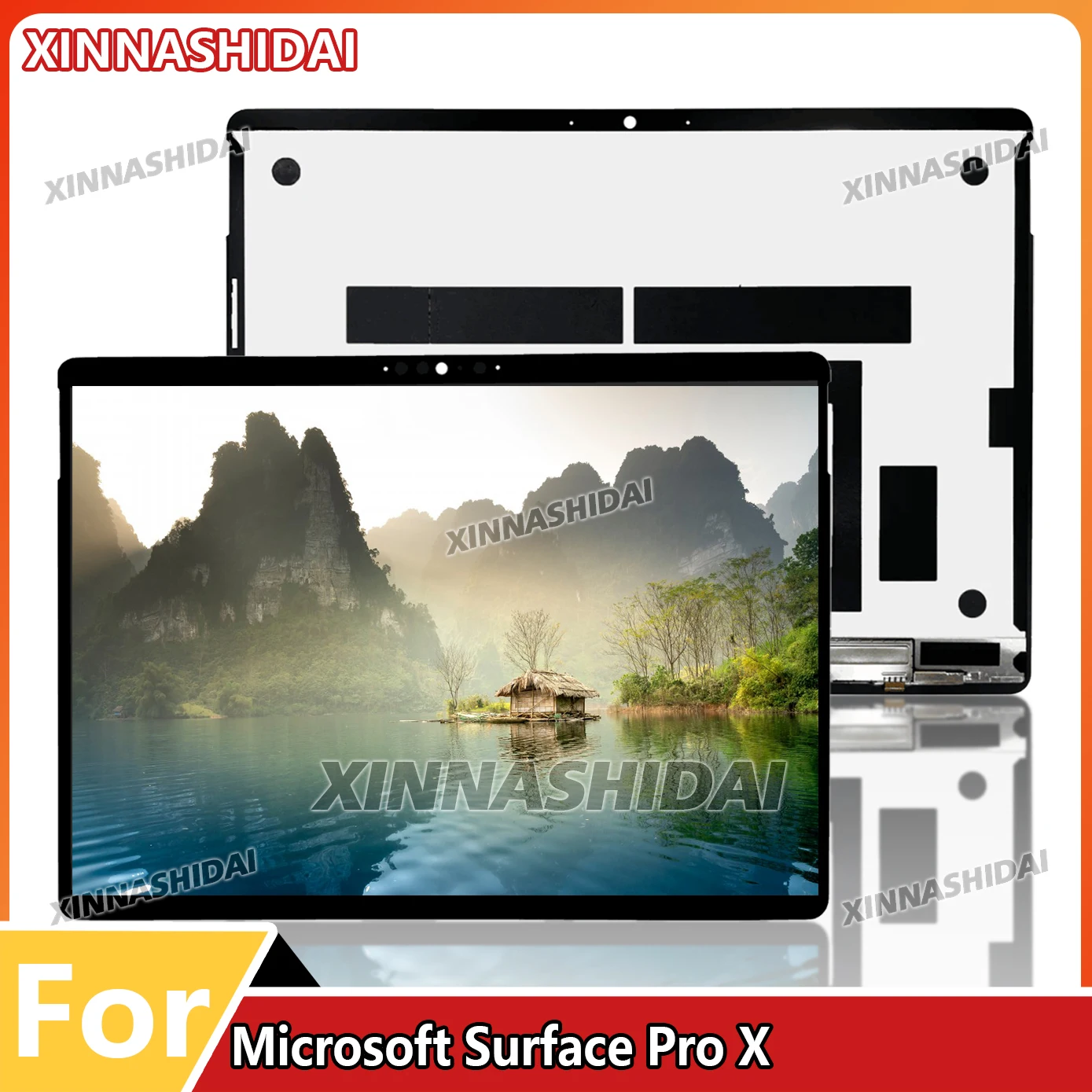 

13″For Microsoft Pro X 1876 M1042400 LCD Display Touch Screen Digitizer Assembly Replacement For ProX