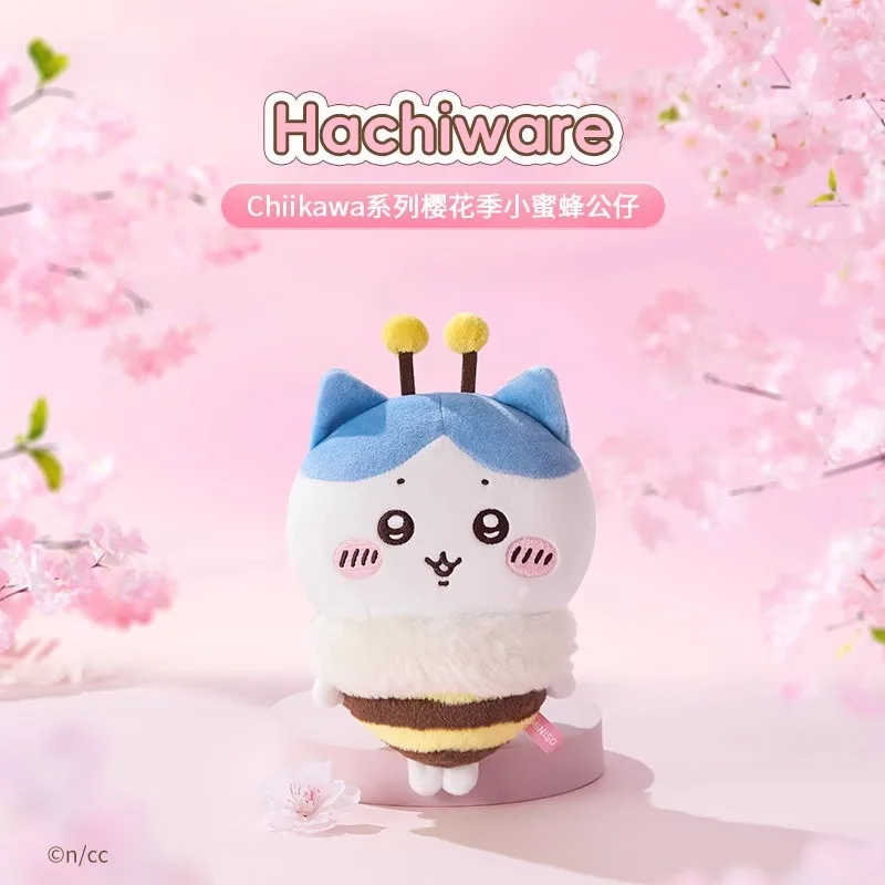 Chiikawa Sakura Honeybee Plush - Official Usacchi Doll with Flower Wings, Kawaii Spring Gift - Image 4