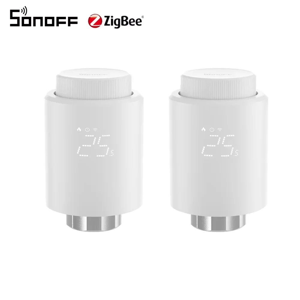 1-6PCS SONOFF TRVZB Zigbee Thermostatische Radiatorkraan Smart Home eWeLink App Afstandsbediening Werkt met SONOFF ZB Bridge-P - afbeelding 1