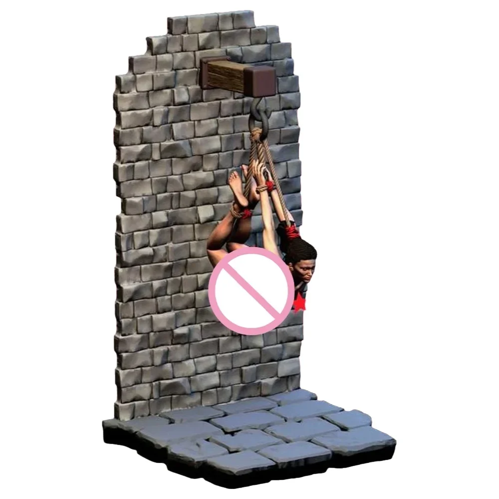 

1/24 Belle SM Sexy Ring Slave Girl NSFW Resin Model Figure Toy Craft Unassembled Miniature Reduction Statue Unpainted Kits