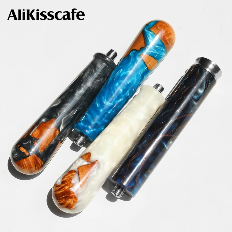 Mango de portafiltro de café M10, mango modificado de resina, repuesto de portafiltro para cafeteras espresso Delonghi Breville, accesorios para baristas
