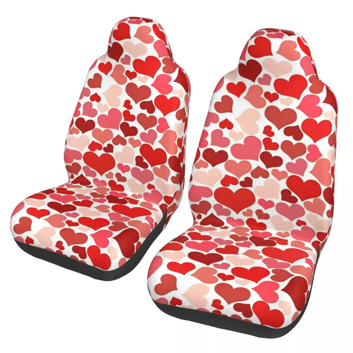 Hearts Pattern Universal Car Seat Cover Four Seasons AUTOYOUTH Auto Seat Cover Fabric Car Accessories