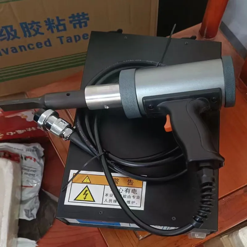 Spot Welding Handheld Ultrasonic Welder Ultrasonic Welding Machine For Non Woven Bag PP PVC send picture inquiry different size