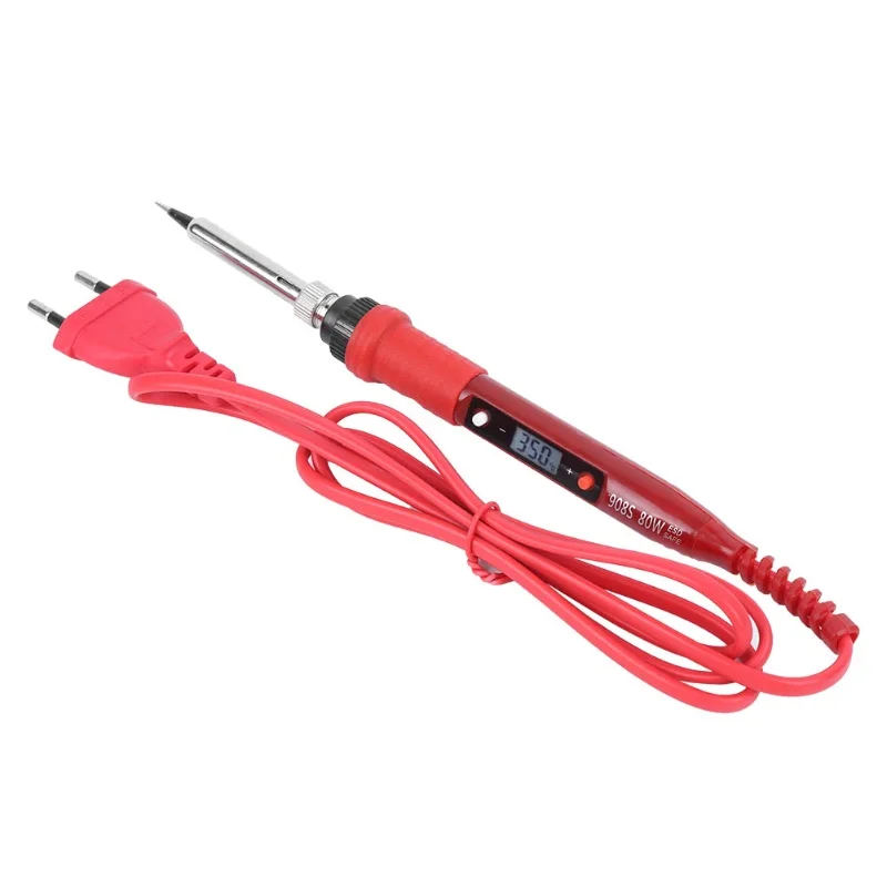 Electric Soldering Iron Digital Welding Tools LCD Display Screen Temperature Adjustment