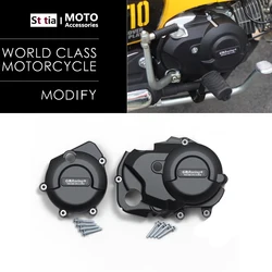 Motorcycle Engine Cover Sets For Honda Cross Cub 110 CC110 2023 2024 Bonnet Protector Engine Cover