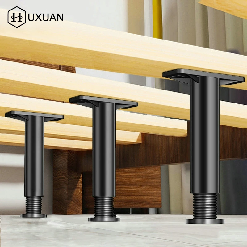 Beam Support Foot Telescopic Adjustable Bed Strengthened Plastic Furniture Feet Sofa Feet Bed Bottom Load-bearing Bracket