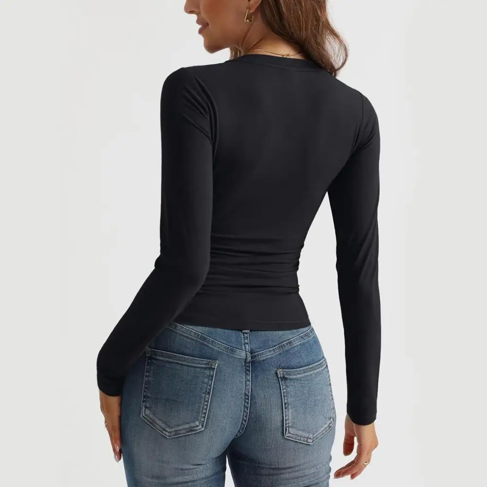 Рисунок 3 - Топ облегающий женский хлопковый с длинным рукавом