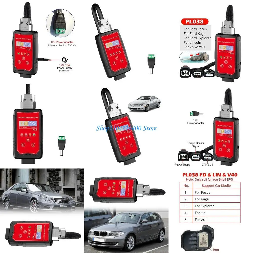 y1gd Power Steering Wheel Motor Tester Auto Diagnostics Tool for Focus