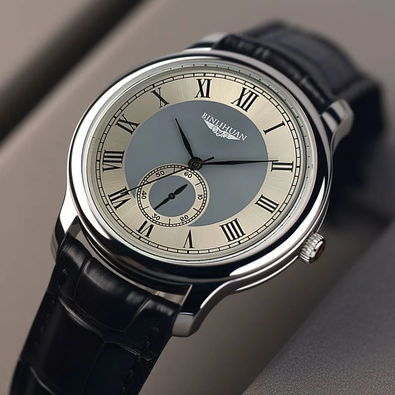 2025 العلامة التجارية الجديدة رجل ساعة اليد الفاخرة الأعمال مقاوم للماء ساعة رجالية للرجال كوارتز ساعة جلدية ساعات رجالية reloj وسيم