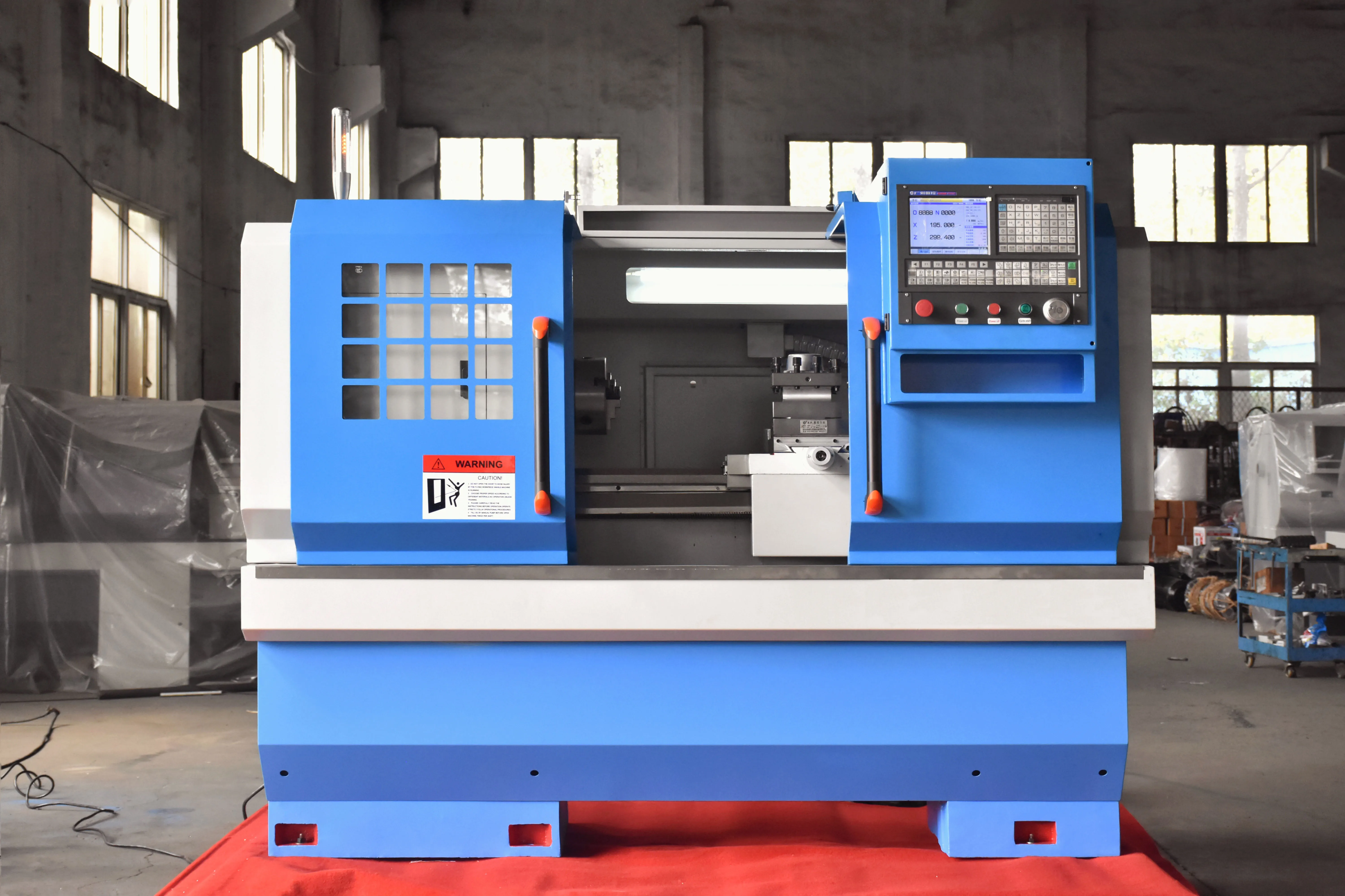Ariow CK6136 X750 CNC Lathe Machine for Precision Threads Cutting for Sale