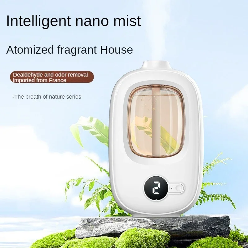 Luchtbevochtiger Draagbare Wand-Luchtbevochtiger Mini Usb Smart Aroma Diffuser Met Koele Mist Voor Slaapkamer Huis Auto Planten Purifier