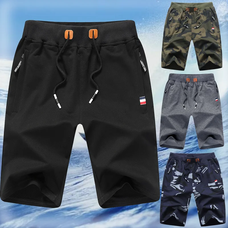 Calções de verão masculinos calções casuais clássicos da marca roupas de praia shorts masculinos