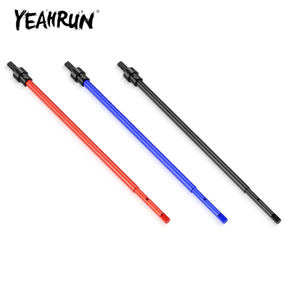 YEAHRUN Metal Center Main Drive Shaft for Traxxas Latrax Desert Prerunner 1/18 RC Car Upgrade Parts Accessories