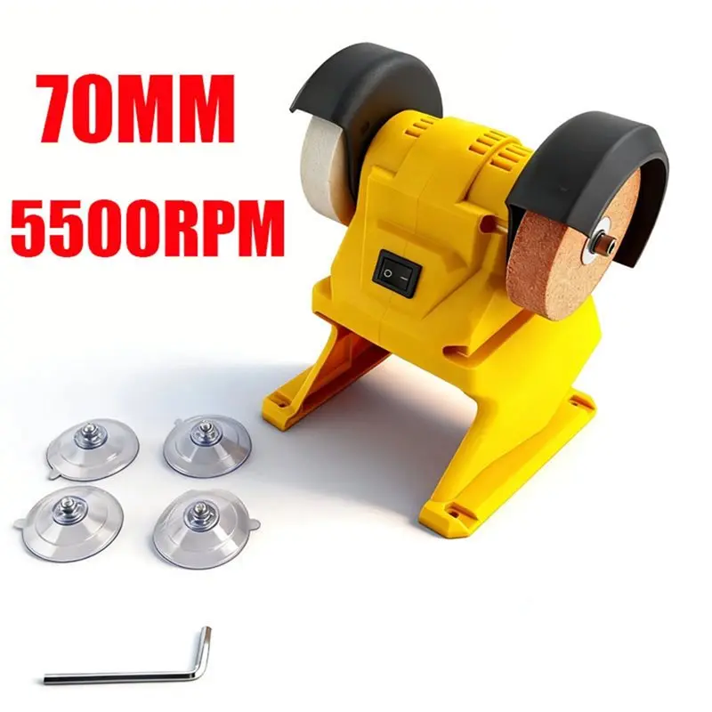 B50C Dual Function Electric Bench Grinder Kit For 20V Battery- Grinding& Polishing Power Tool