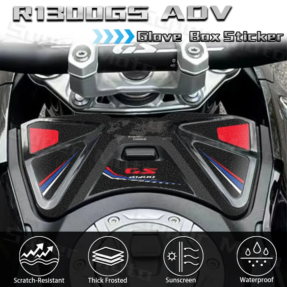 

Для R1300GS R1300 GS r1300 gs аксессуары для мотоциклов, защитные перчатки, крышка коробки, наклейка на бак, тройные черные наклейки для приключений