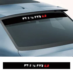 Car Windshield Sticker For Nissan Nismo Qashqai J10 J11 Juke Micra Leaf Sentra Patrol Note Waterproof Decor Decal Accessories