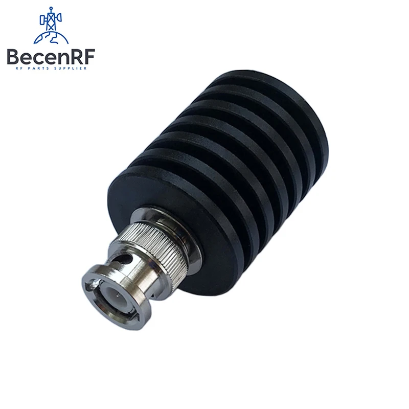 10W BNC Male RF Coaxial Termination Dummy Load DC-3GHz/6GHz 50ohm Nickel Plated RF Accessories