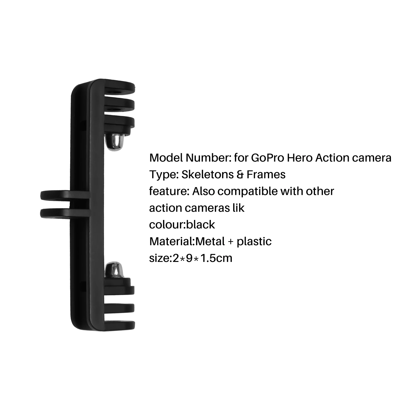 X64A_Double-Link Bracket for GOPRO Action Camera