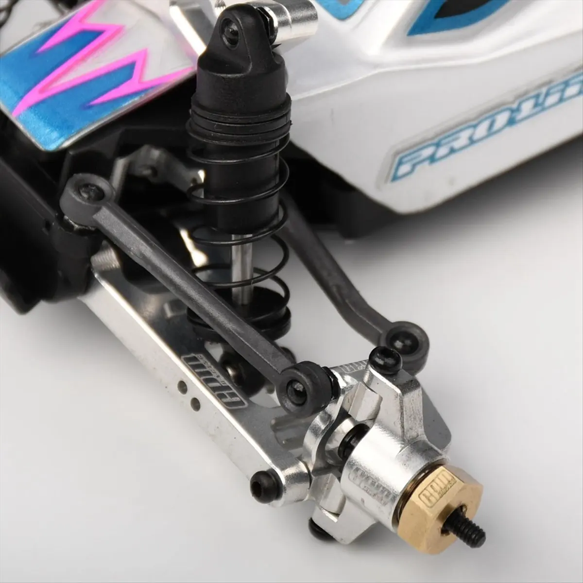 【NEW！TURE】 4pcs Brass Wheel Hex Hub Adapter Brass Wheel Hexes for LOSI 1/24 Micro-B 2WD Rc Model Car Buggy LOS00007 Upgrade Part