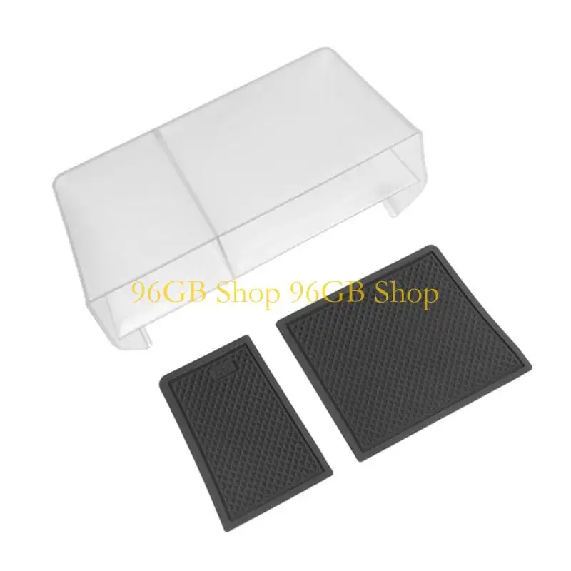 96GB Double Layer Center Console Holder Storage Box Easy Setup