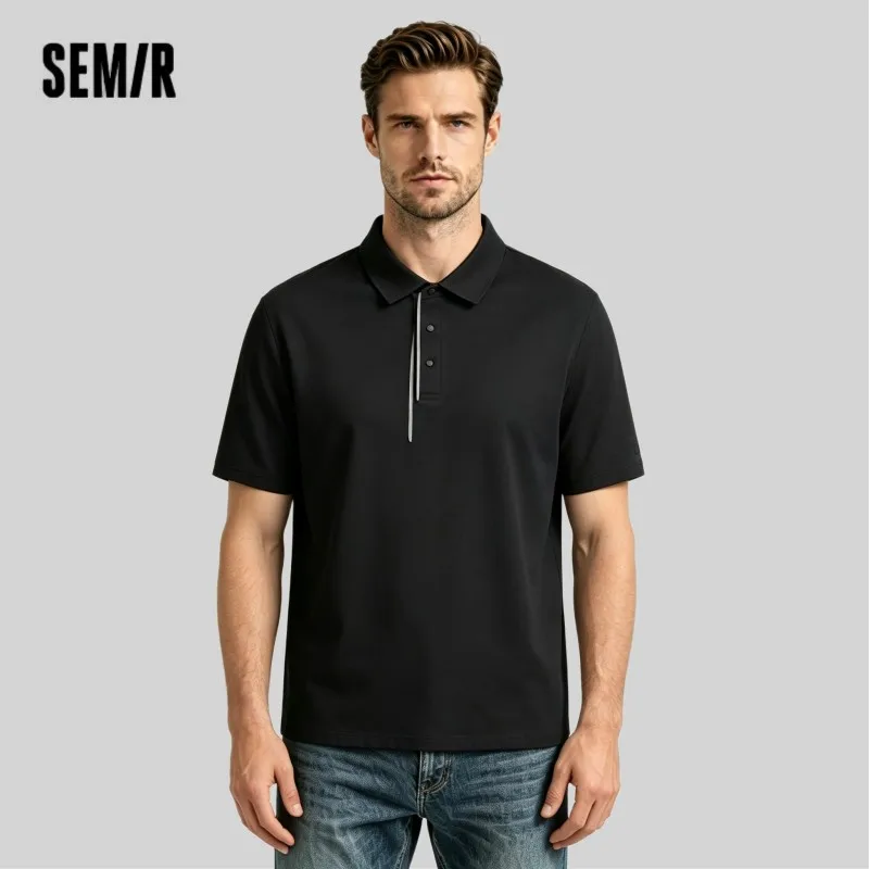 

Semir POLO Shirt Men Quick Dry Sun-protective Summer Outfit 2025 New Style for Commuting