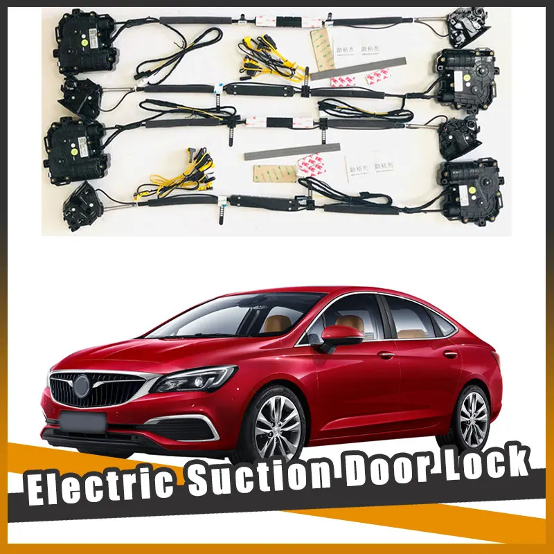 For Buick Verano 2019~2024 Car Soft Close Door Latch Pass Lock Actuator Auto Electric Absorption Suction Silence Closer