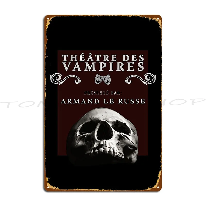 Interview With The Vampire 2x08 Poster Metal Sign Wall Pub Wall Plaque Design Wall Decor Printing  Tin Sign Poster