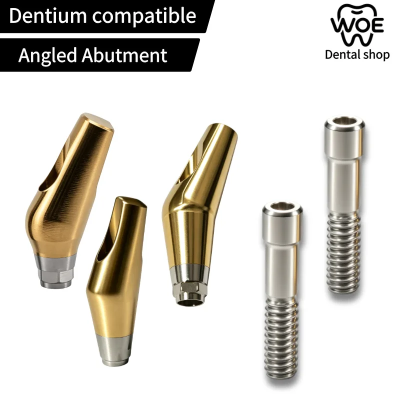 For Dentium Dental Transfer Abutment with Dual Hex Connection OEM\ODM Titanium Abutment Prosthesis Factory Direct Sales
