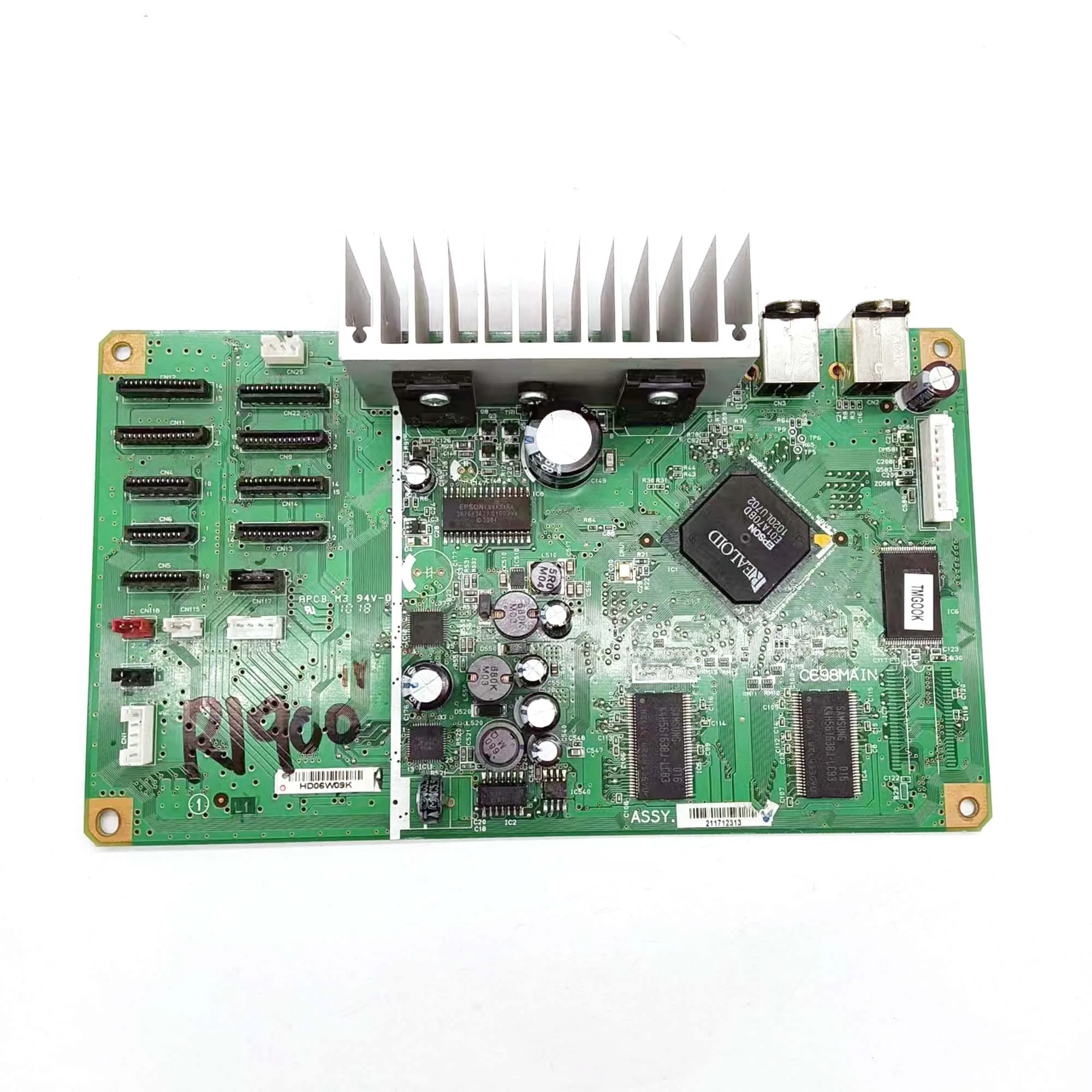 Imagem -03 - Placa Principal Motherboard C698 se Encabe para Epson Stylus Foto R1900