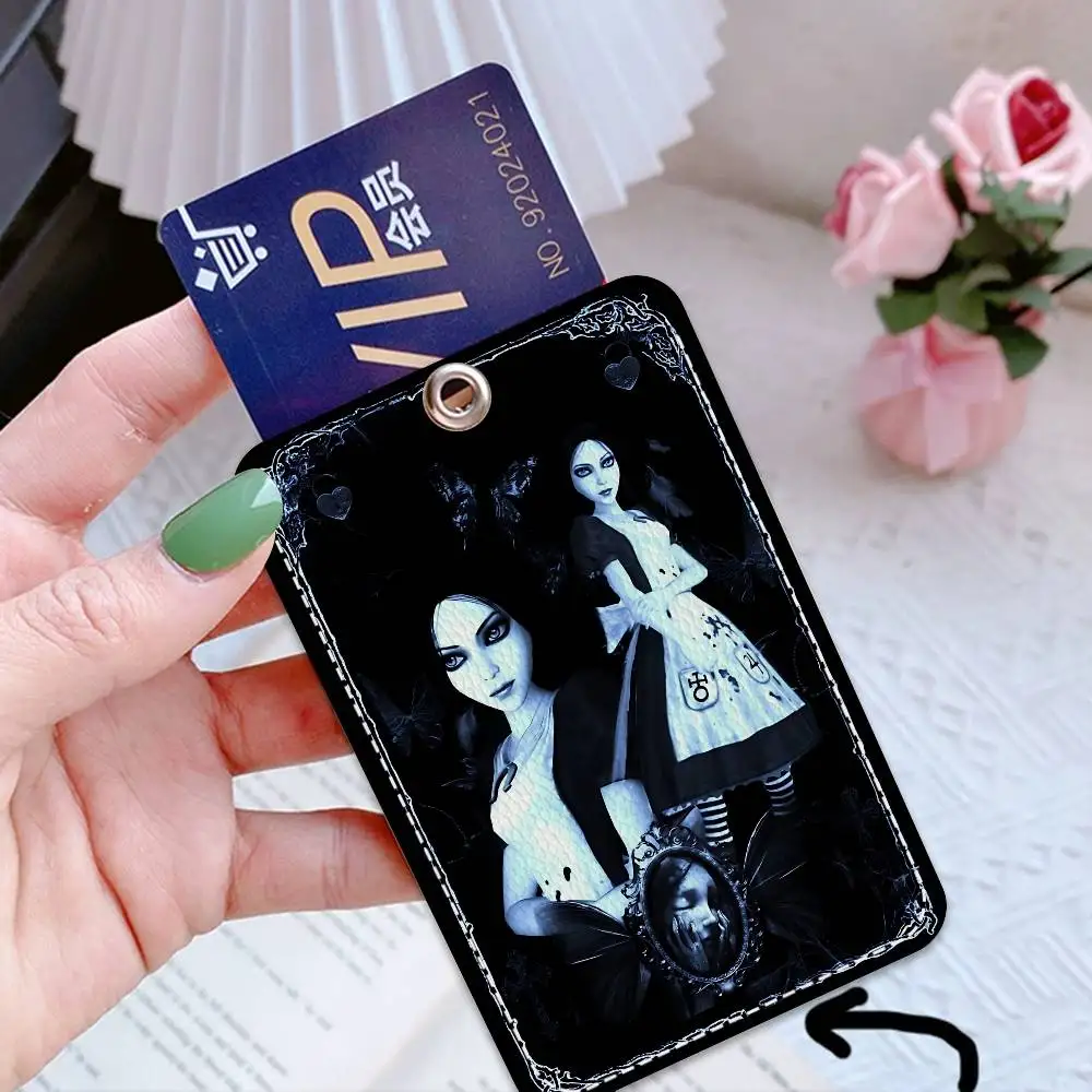Popular Adventure Game A-Alice M-Madness R-Returns 1Pc PU Leather
