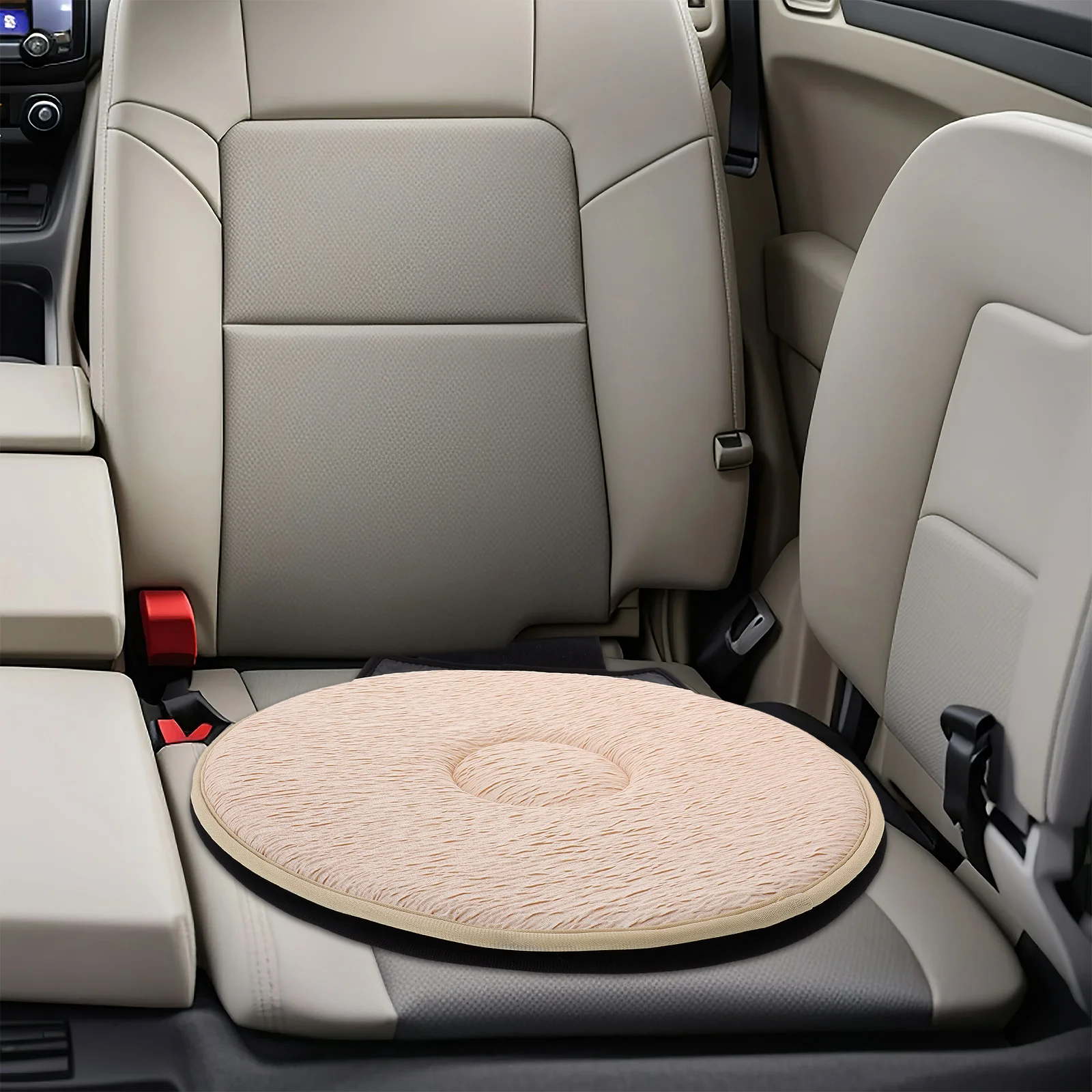 

Rotating Seat Cushion Portable 360 Degree Swivel Car Seat Pad Comfortable Round Cushion for Elderly Pregnant Women Car Home Use