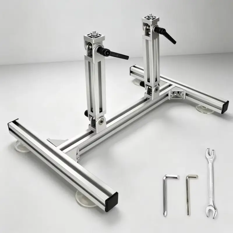 

DIY Linear Actuator Stands Aluminium Alloy Pitch Angle Adjustable Motor Bracket With Suction Cup For Telescopic Linear Actuator