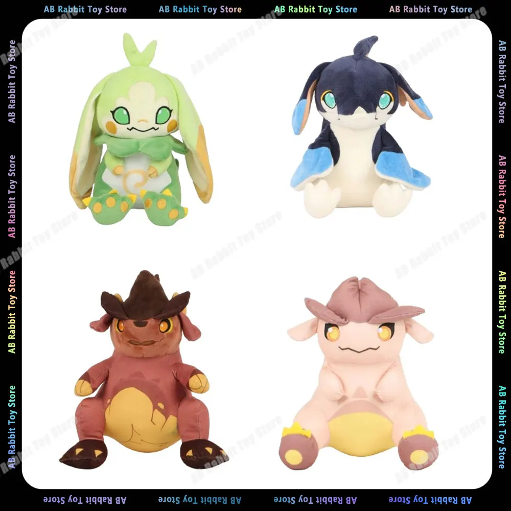 26cm Genshin Plush Doll Cute Soft Dinosaur Doll Yumkasaur Koholasaurus Tepetlisauri Anime Plush Toy Gaming Peripherals Decor Toy