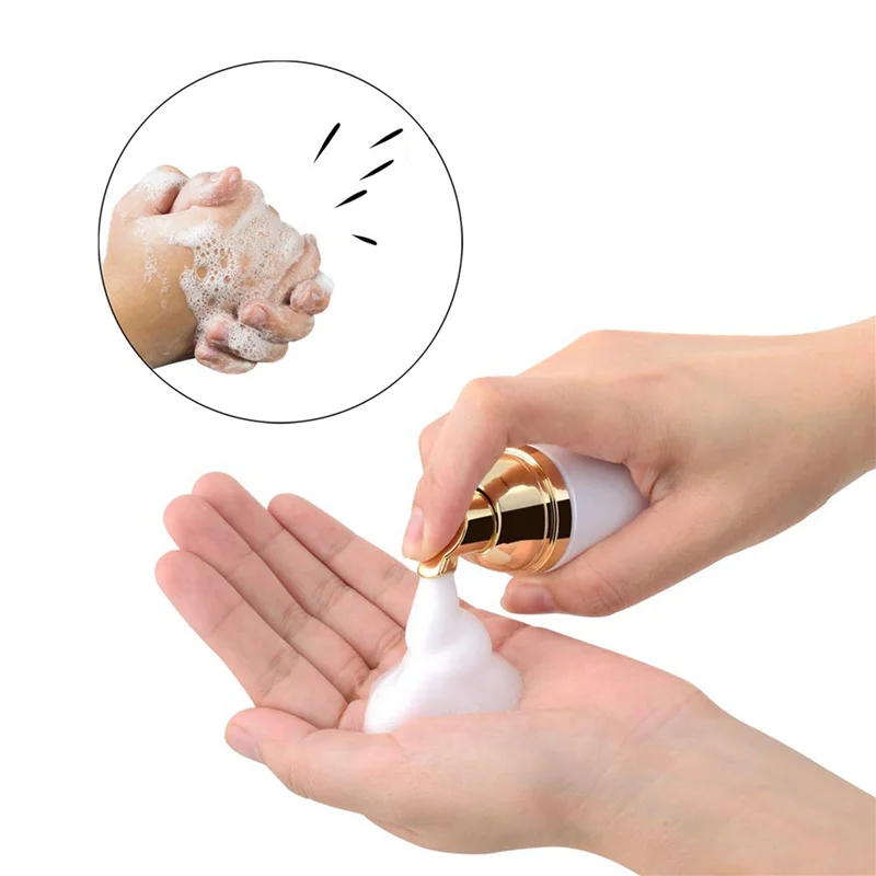 A28F-50Ml Lege Flessen Reizen Zeep Flessen Plastic Schuim Dispenser Flessen Schuim Zeep Pomp Dispensers Reiniging, Reizen 24 Stuks